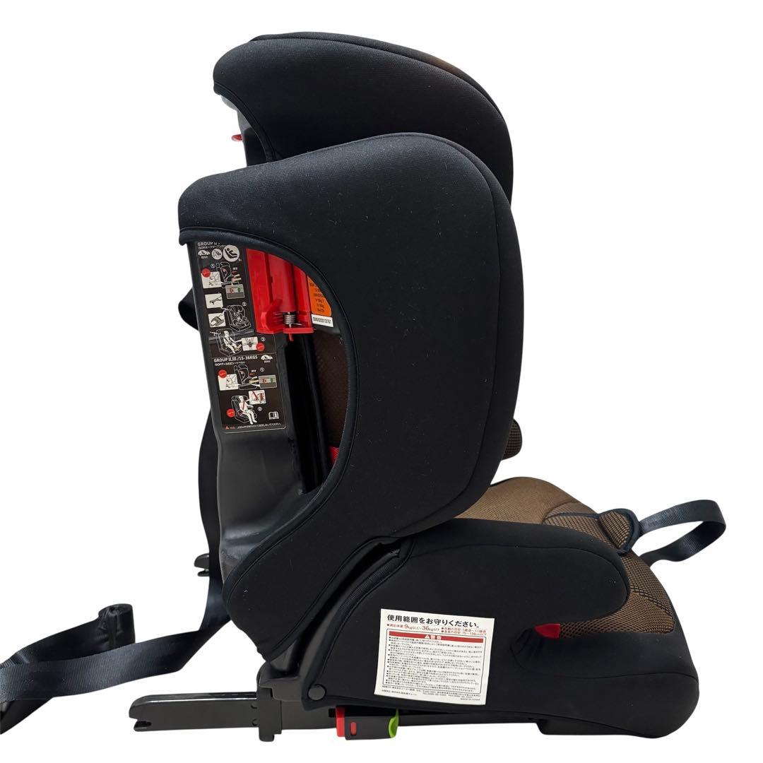 極美品 スマートエンジェル ハーネスジュニア ジュニアシート ISOFIX