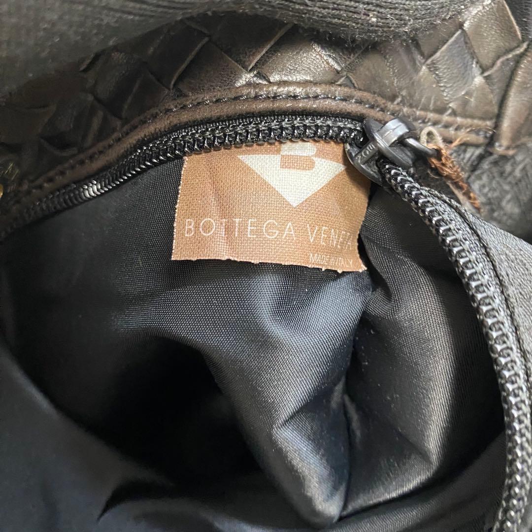 ボッテガヴェネタ ブラウン イントレチャート ワンショルダーバッグ