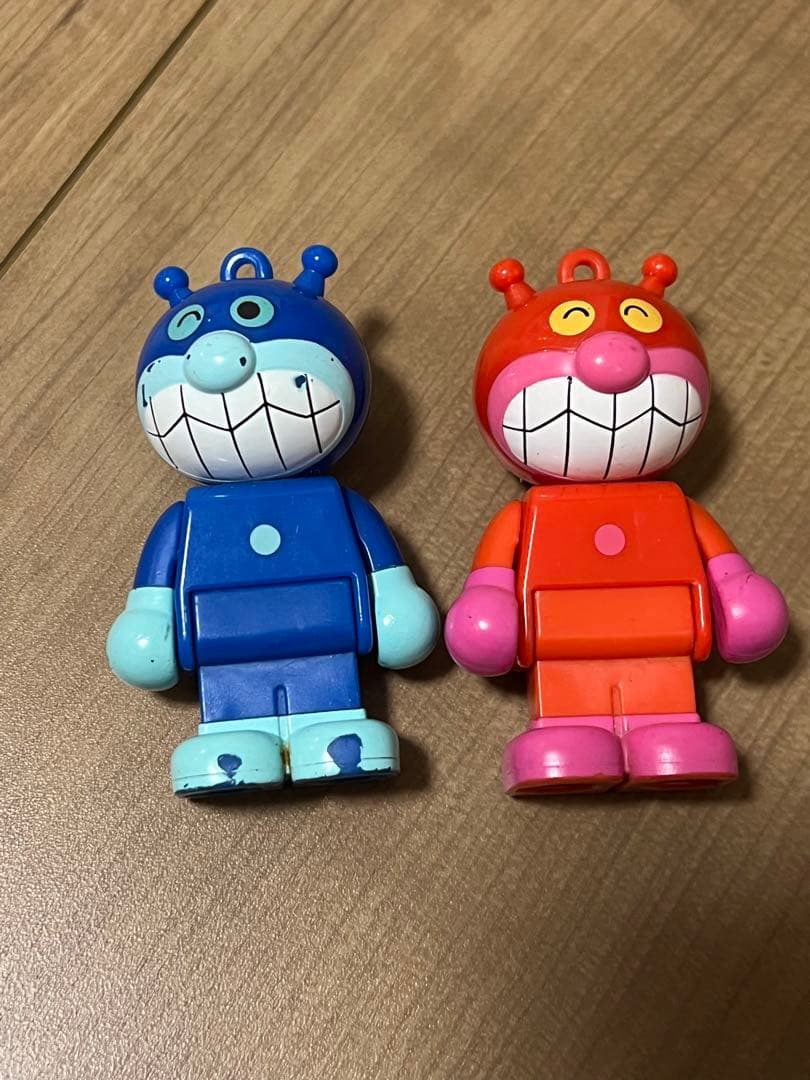 非売品 アンパンマンブロック アカキンマン アオキンマン - メルカリ