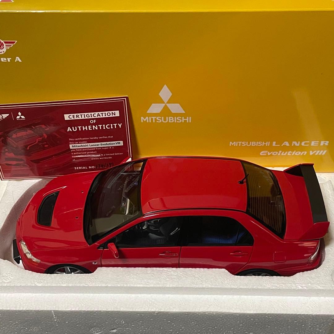 限定399 1/18 Super A 三菱 ランサー エボリューションⅧ GSR