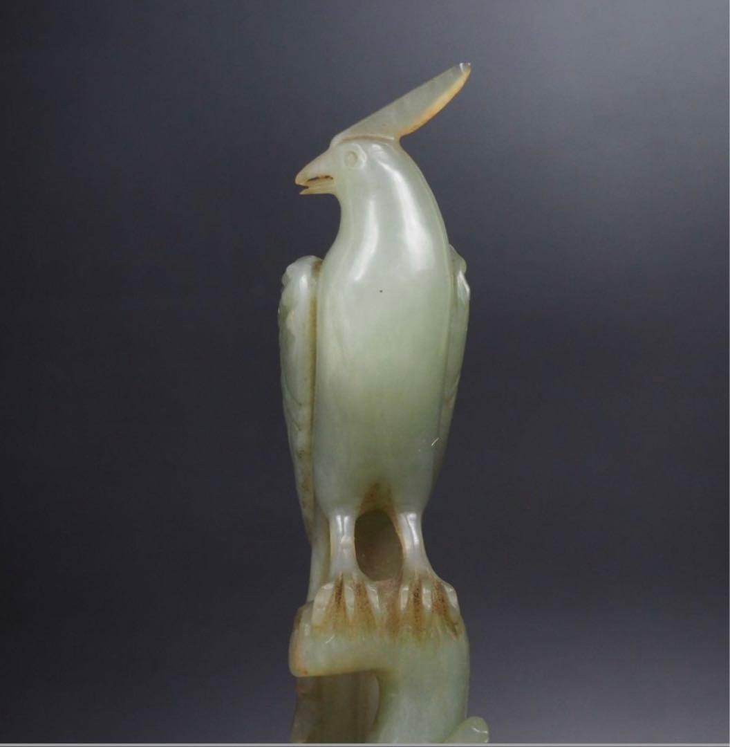 中国美術 古玩 玉石 瑪瑙 置物 大（鶏）大利 開運置物 中国美術 古玩