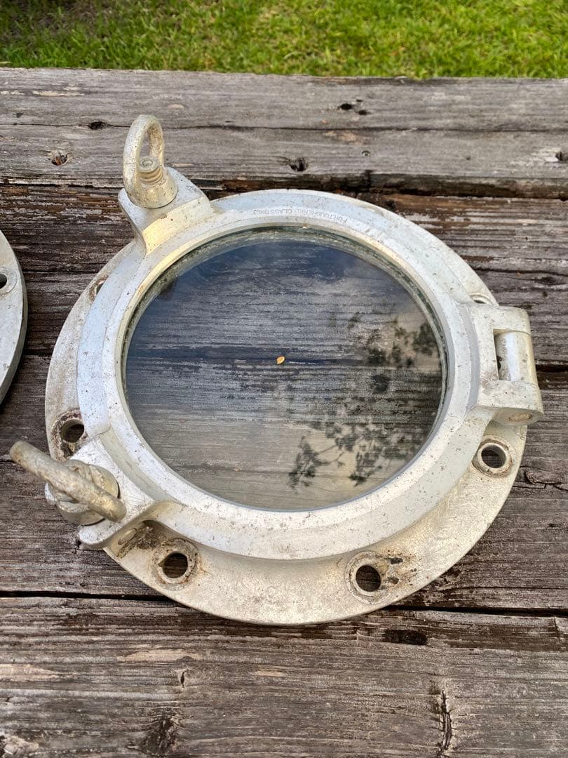 船舶丸窓 潜水艦丸窓 マリンインテリア 開閉式 丸窓 強化ガラス