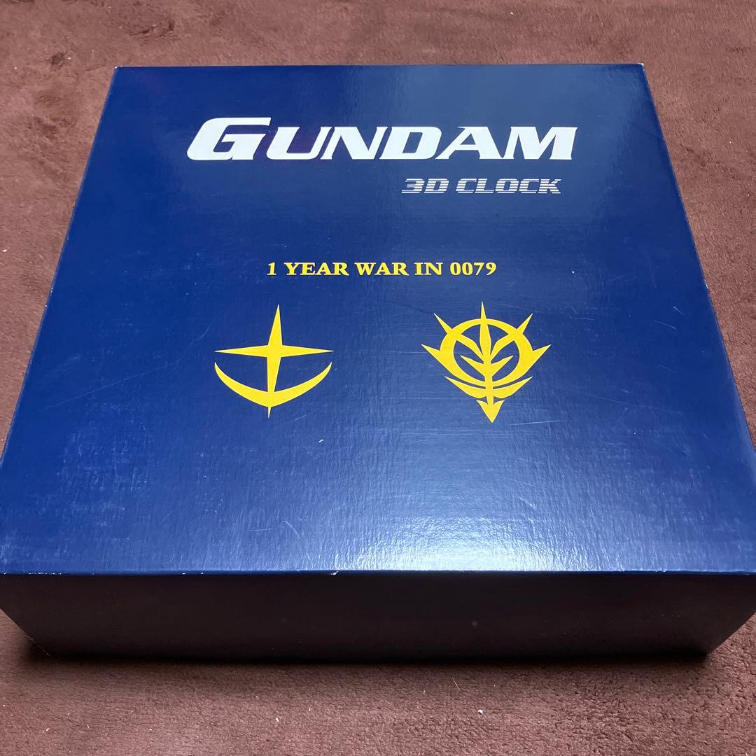 専用です GUNDAM 3DCLOCK 1 YEARWARIN0079
