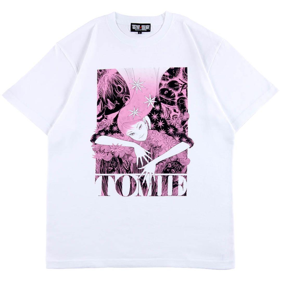 伊藤潤二 描き下ろし 富江 Tシャツ Lサイズ 公式グッズ - メルカリ