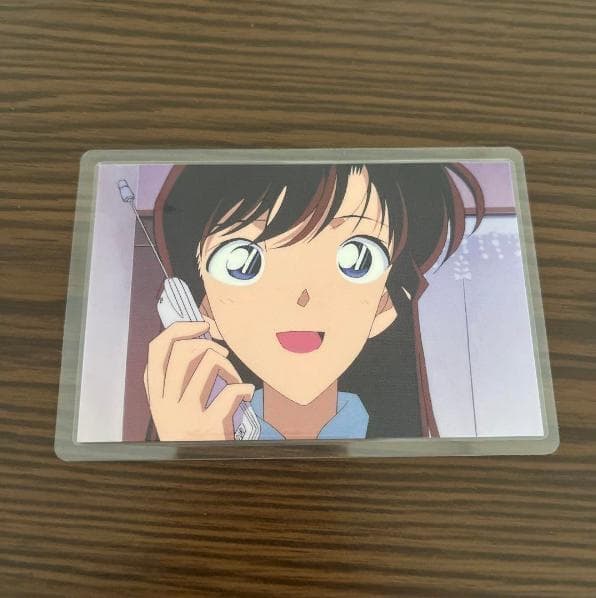 当時物 名探偵コナン 蘭 ラミネート カード ラミカ 希少 当時物 名探偵