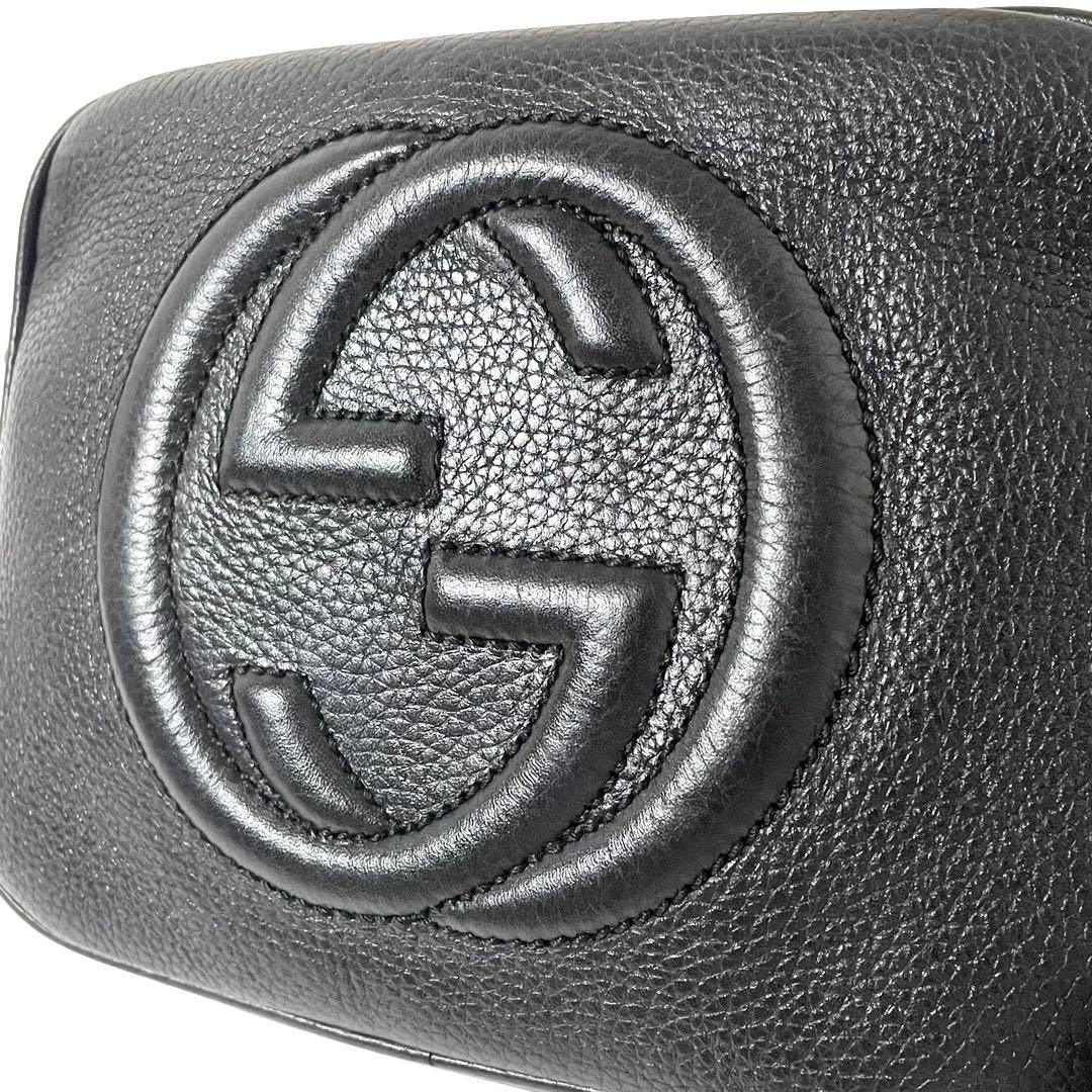 【外観美品】GUCCI グッチ ソーホー ショルダーバッグ ディスコバッグ