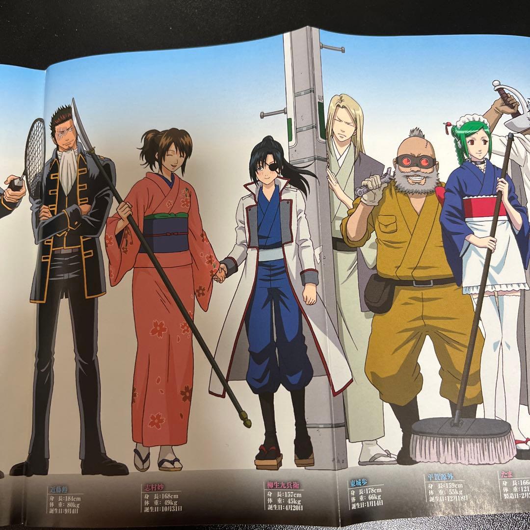 銀魂 雑誌付録限定！！ 坂田銀時 桂小太郎 高杉晋助 坂本辰馬 ロング