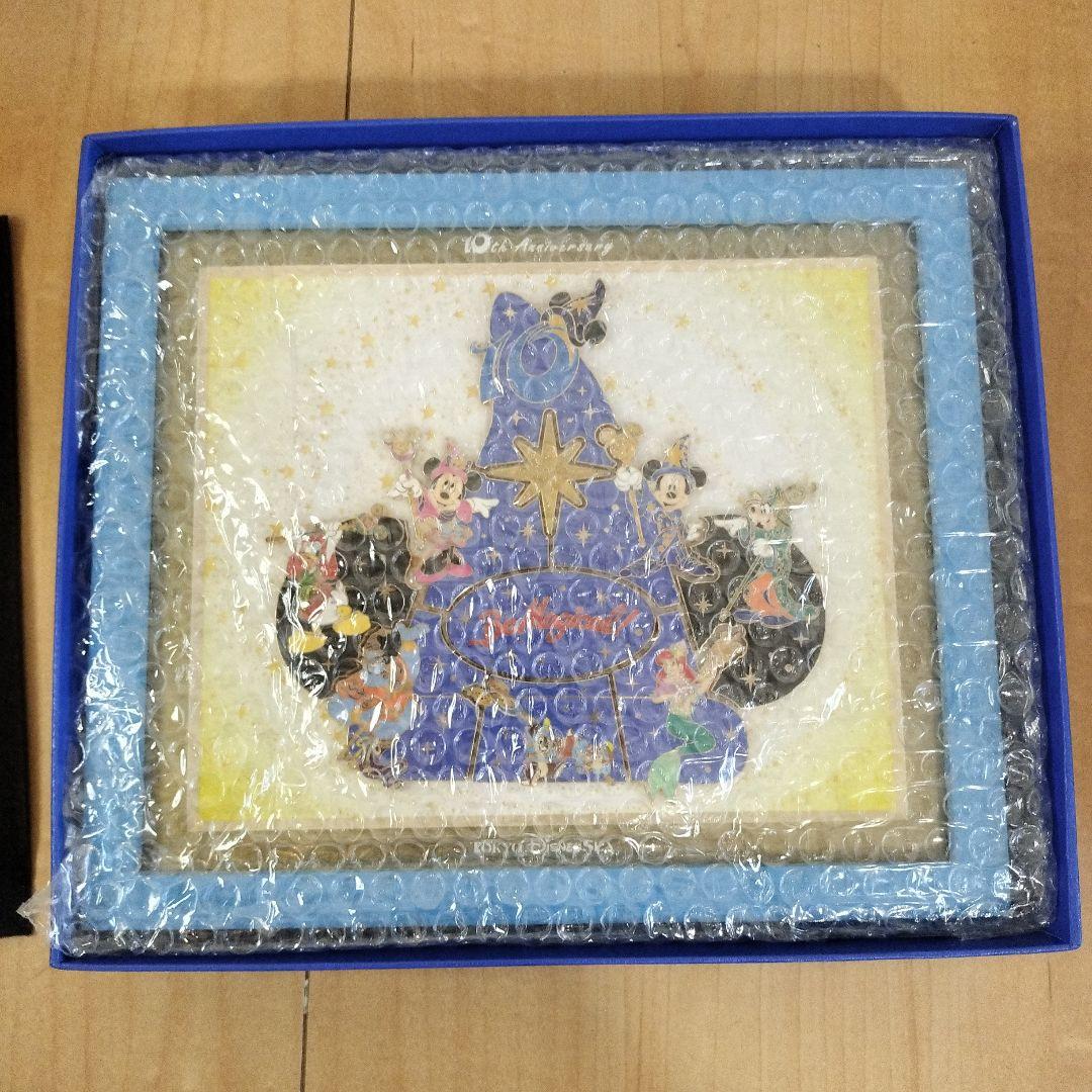東京ディズニーシー10周年 be magical 額入り公式ピンバッジセット