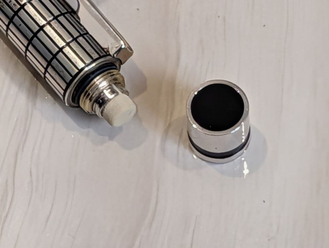 ZEBRA SHARBO ボールペン 銀製 1980年代 美品 No.0012