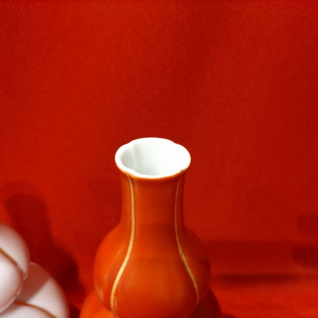 永楽即全 紅白酒瓶 1対(2点) 永楽善五郎 徳利 酒器 京焼 - メルカリ