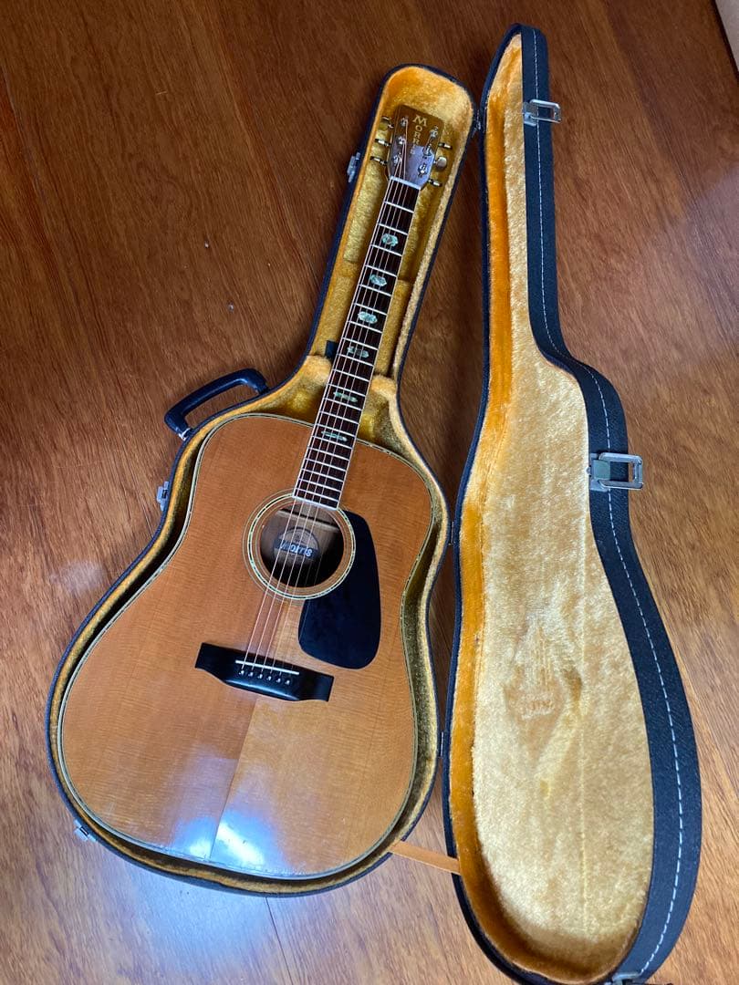 モーリスアコースティックギタージャパンヴィンテージハードケース付