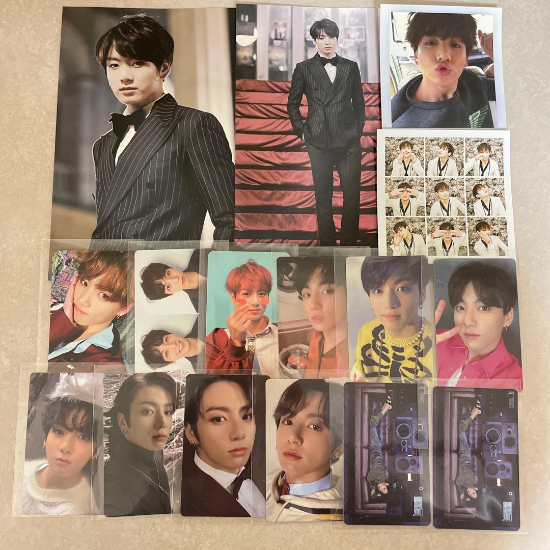BTS グク うちわ 公式 5枚セット まとめ売り BTS グク セット まとめ売り