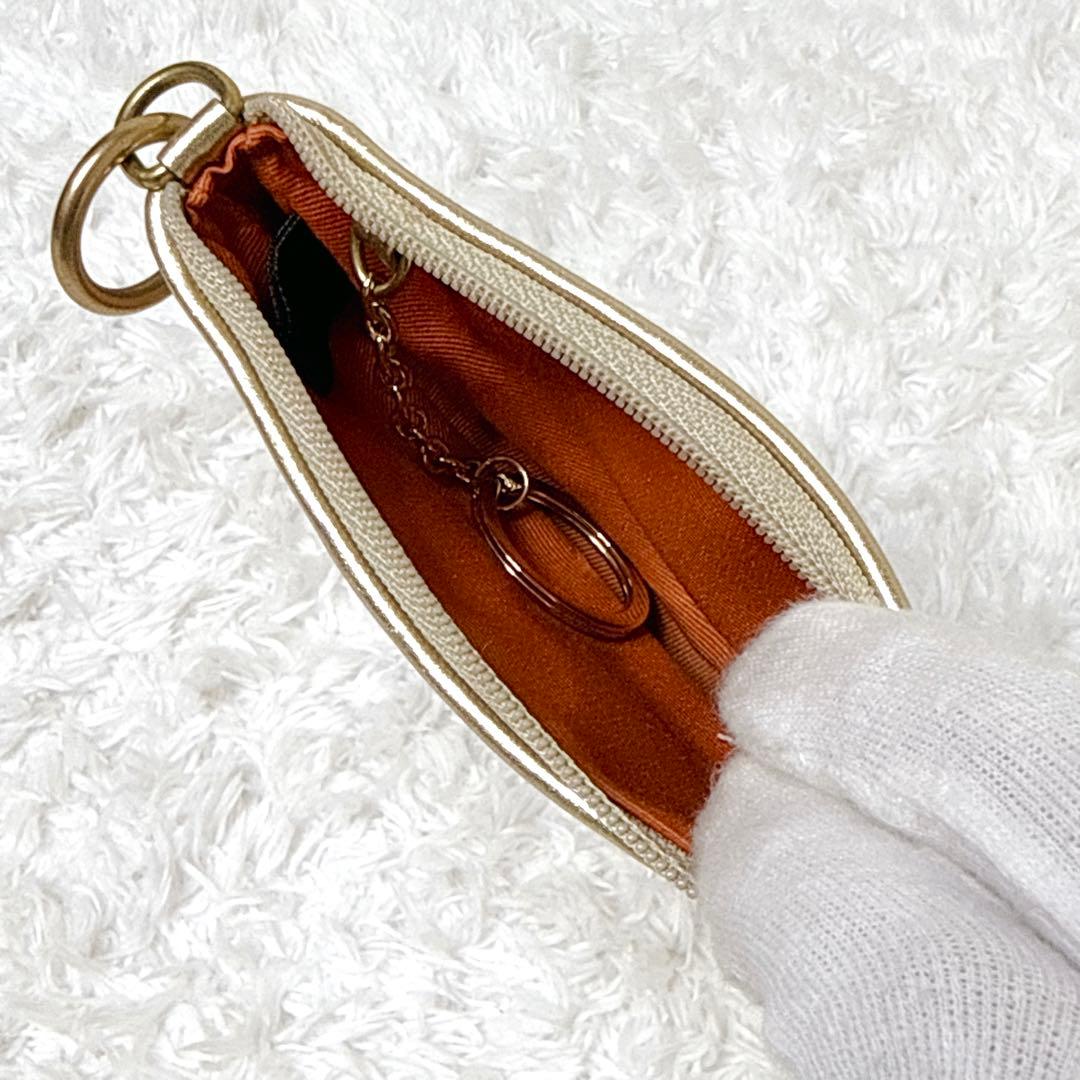 入手困難✨ COACH コーチ ケース 小物入れ 金魚 派手 ゴールド