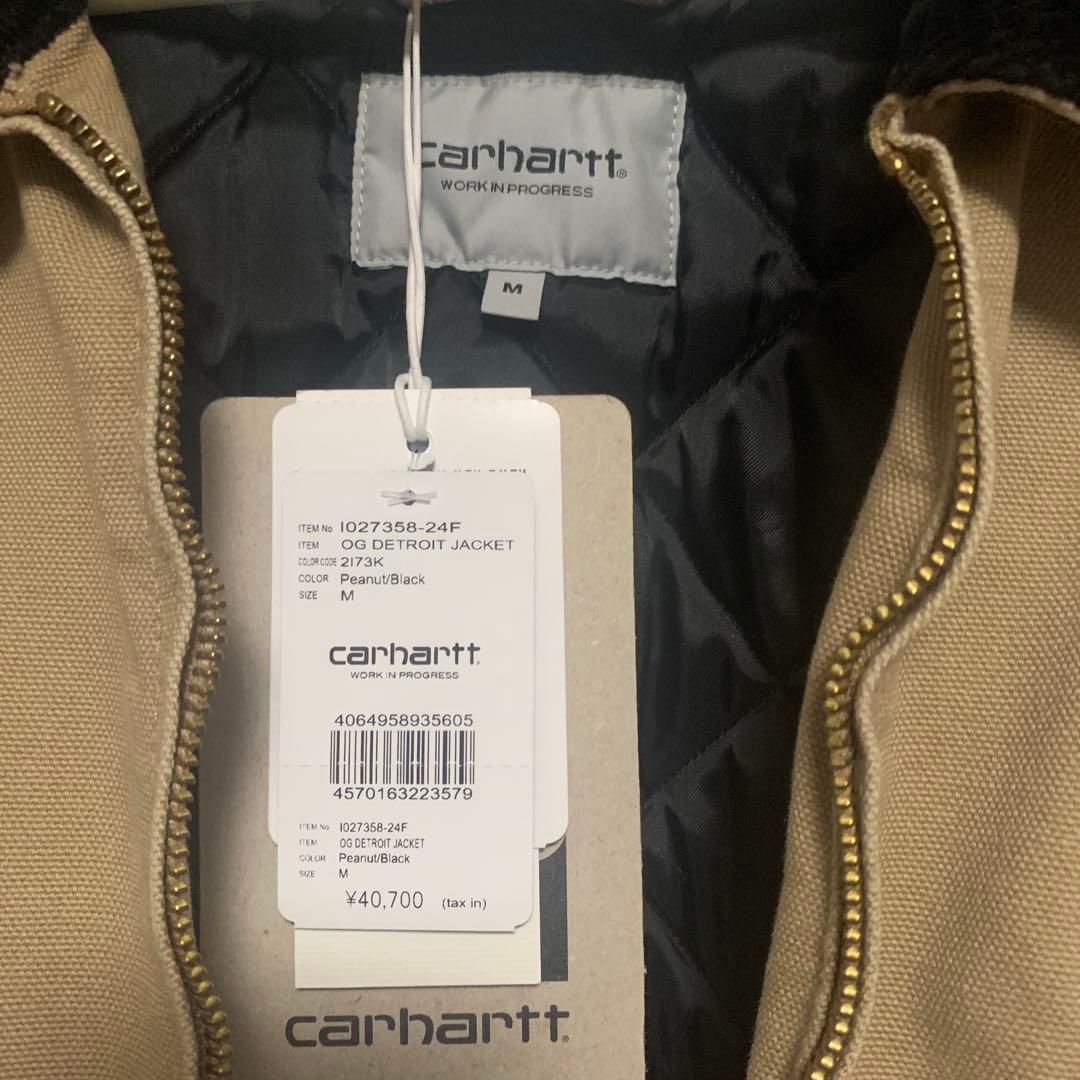 カーハート WIP OG Detroit Jacket Mサイズ ベージュ