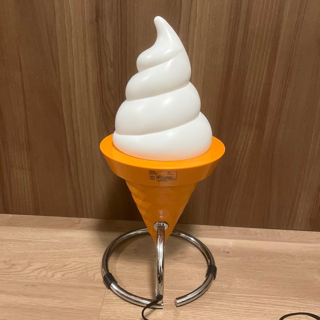 ニッセイ ソフトクリーム ライトスタンド NISSEI 看板 ディスプレイ 日