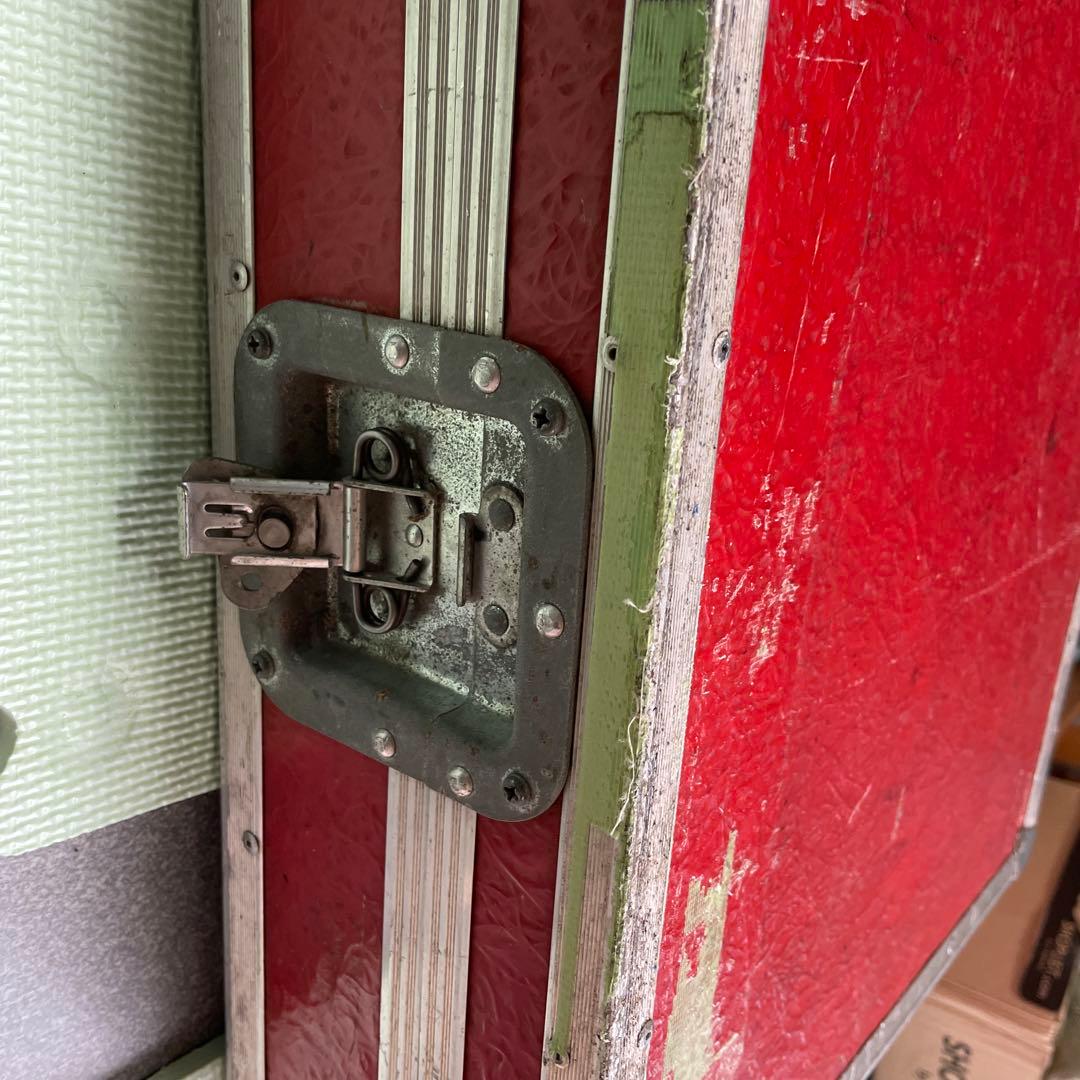 楽器ケース 赤 ハードケース 133cm✖️33cm✖️10cm