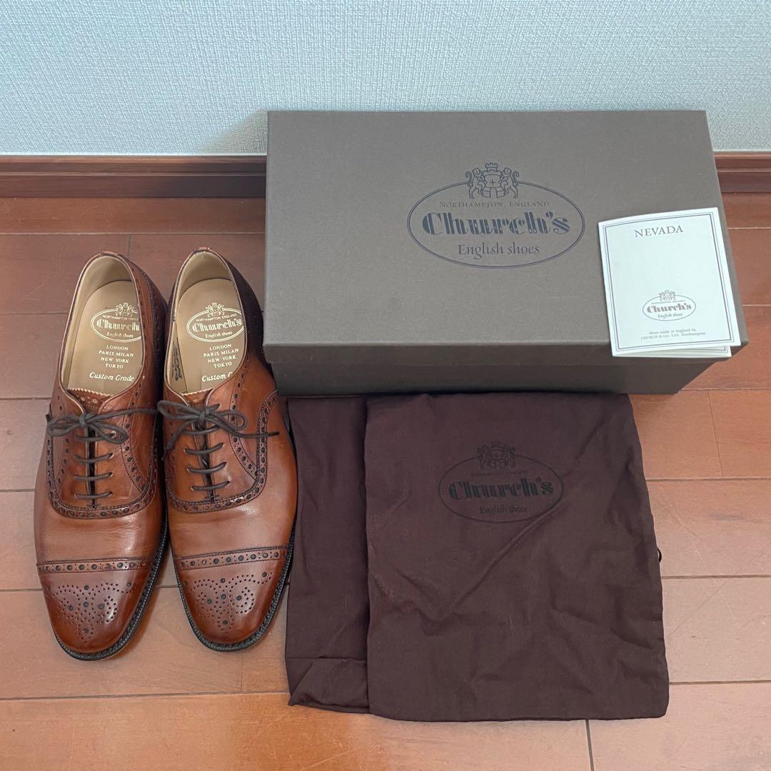 church's チャーチ DIPLOMAT メンズ 革靴 ブラウン　 70F