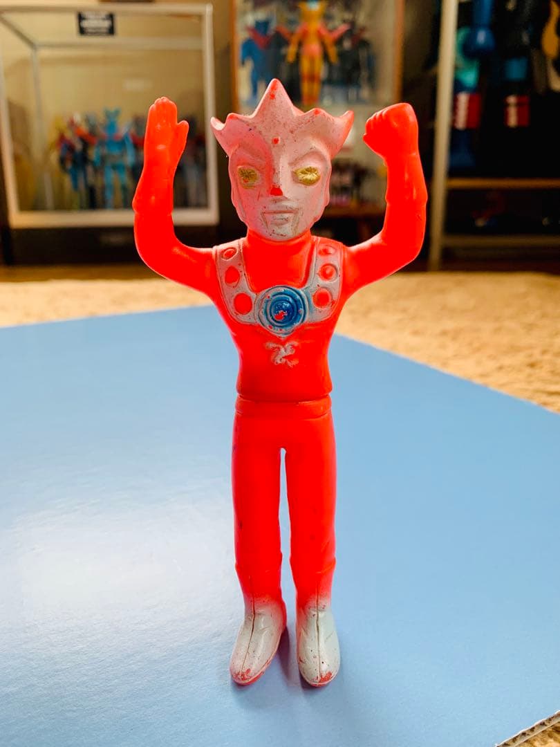 ウルトラマンレオ パチソフビ 無版権 当時物 ブルマァク