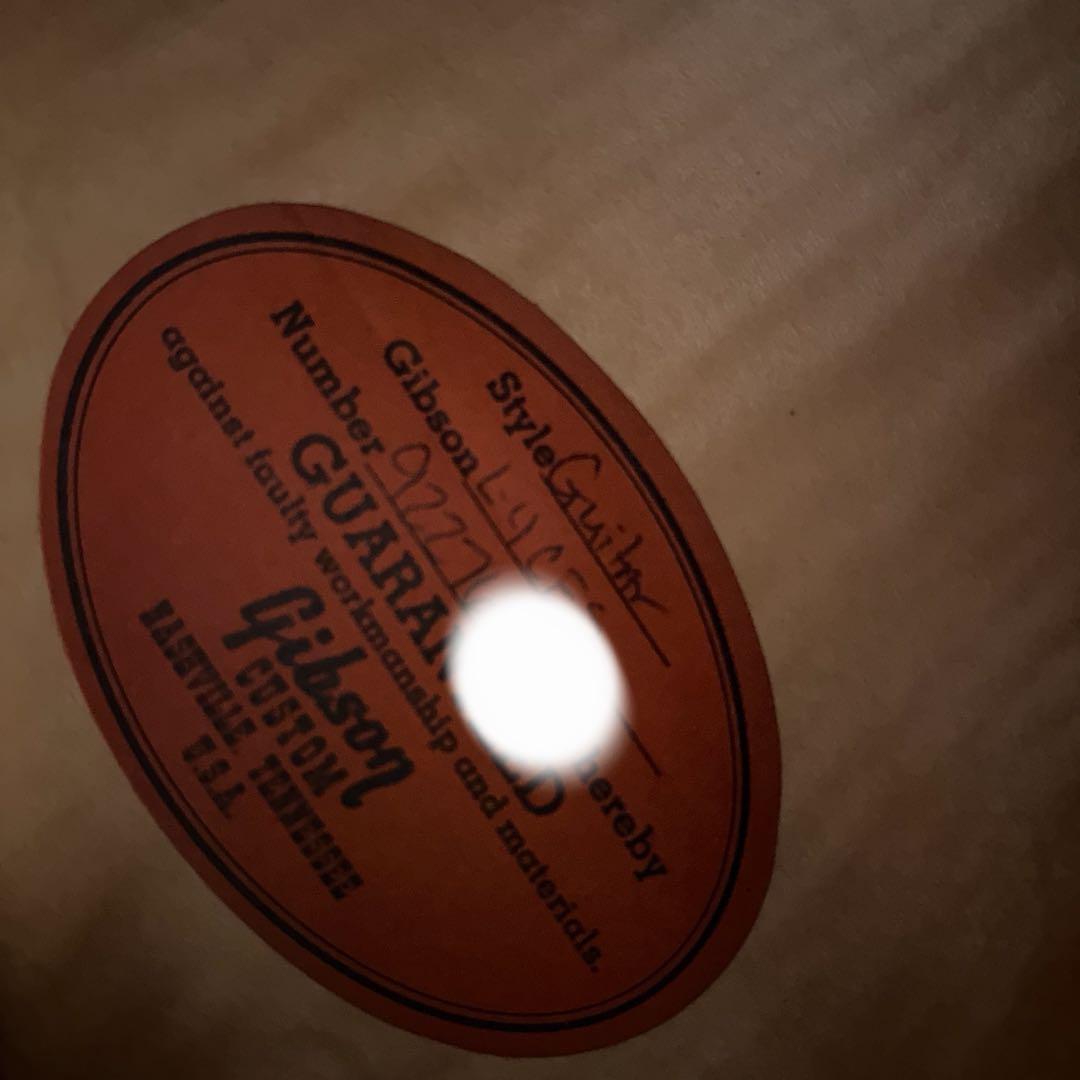 ※1/17まで Gibson Custom Shop L-4CES メイプル