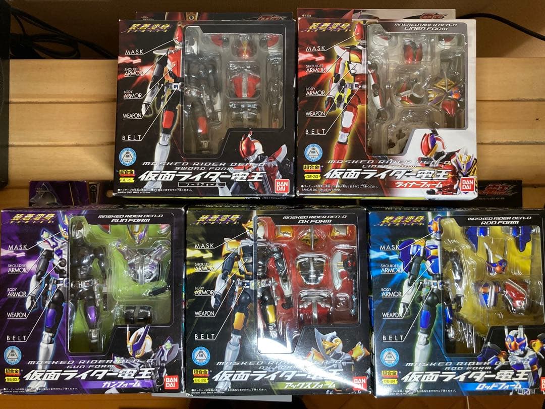 装着変身 仮面ライダー電王 5体セットの通販はau PAY マーケット