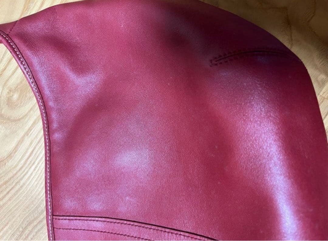 COACH オールドコーチ ハンドバッグ レッド