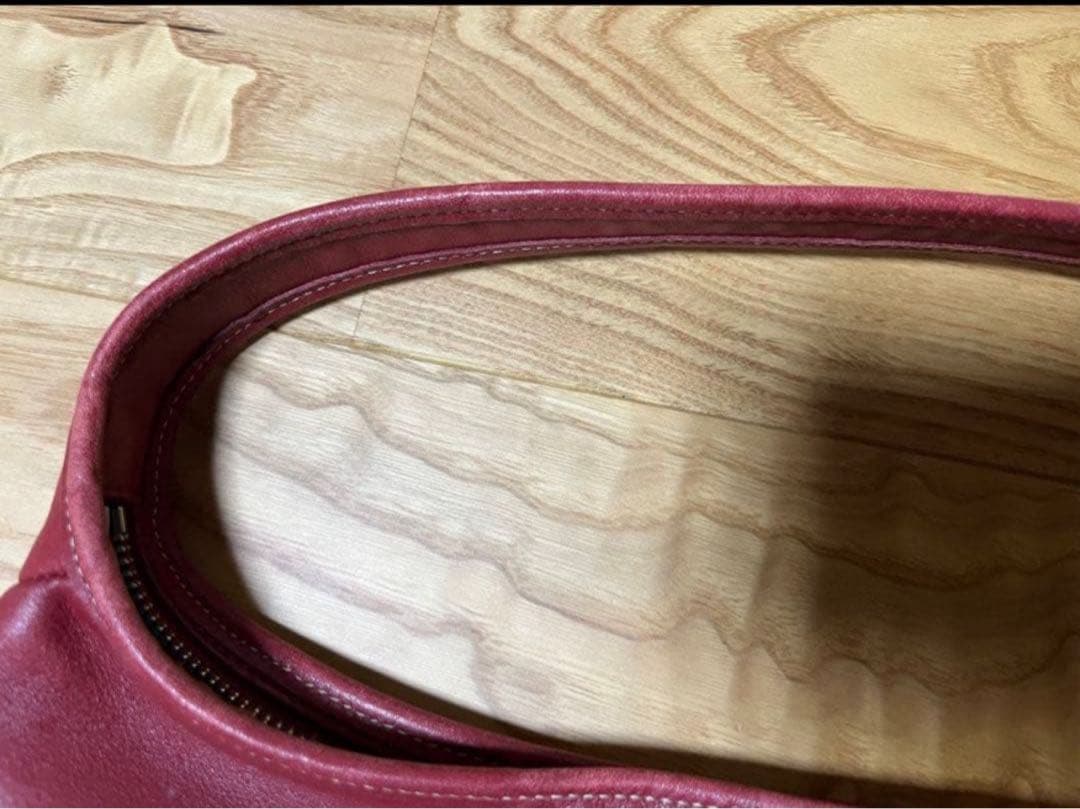 COACH オールドコーチ ハンドバッグ レッド