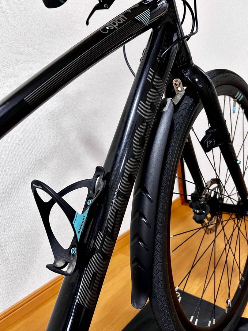 bianchi c-sport2 disc リアホイールジャンク 引き取り限定