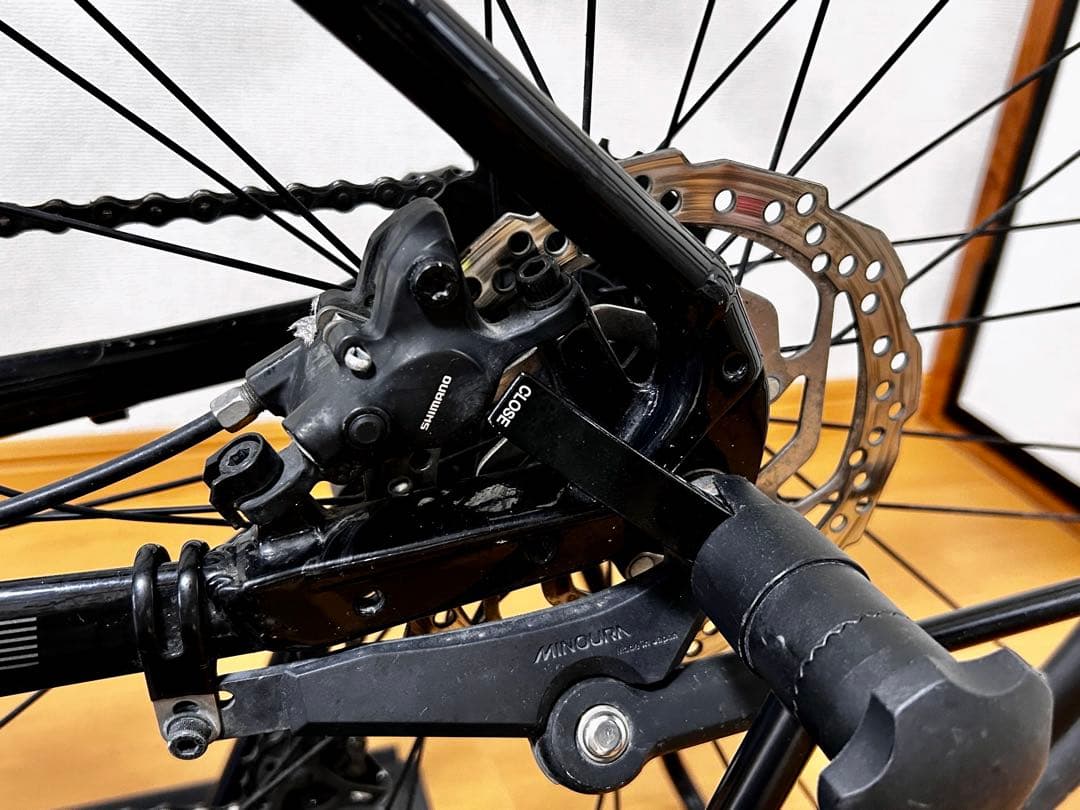 bianchi c-sport2 disc リアホイールジャンク 引き取り限定