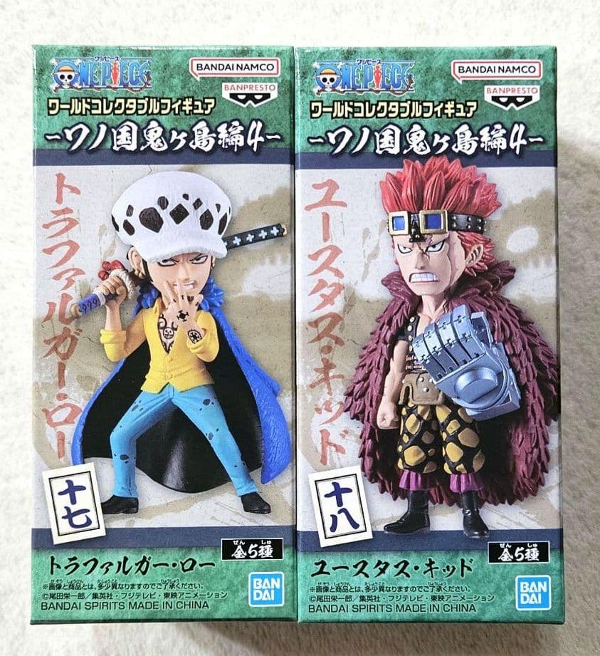 ワンピース ワーコレ ロー キッド フィギュア - メルカリ