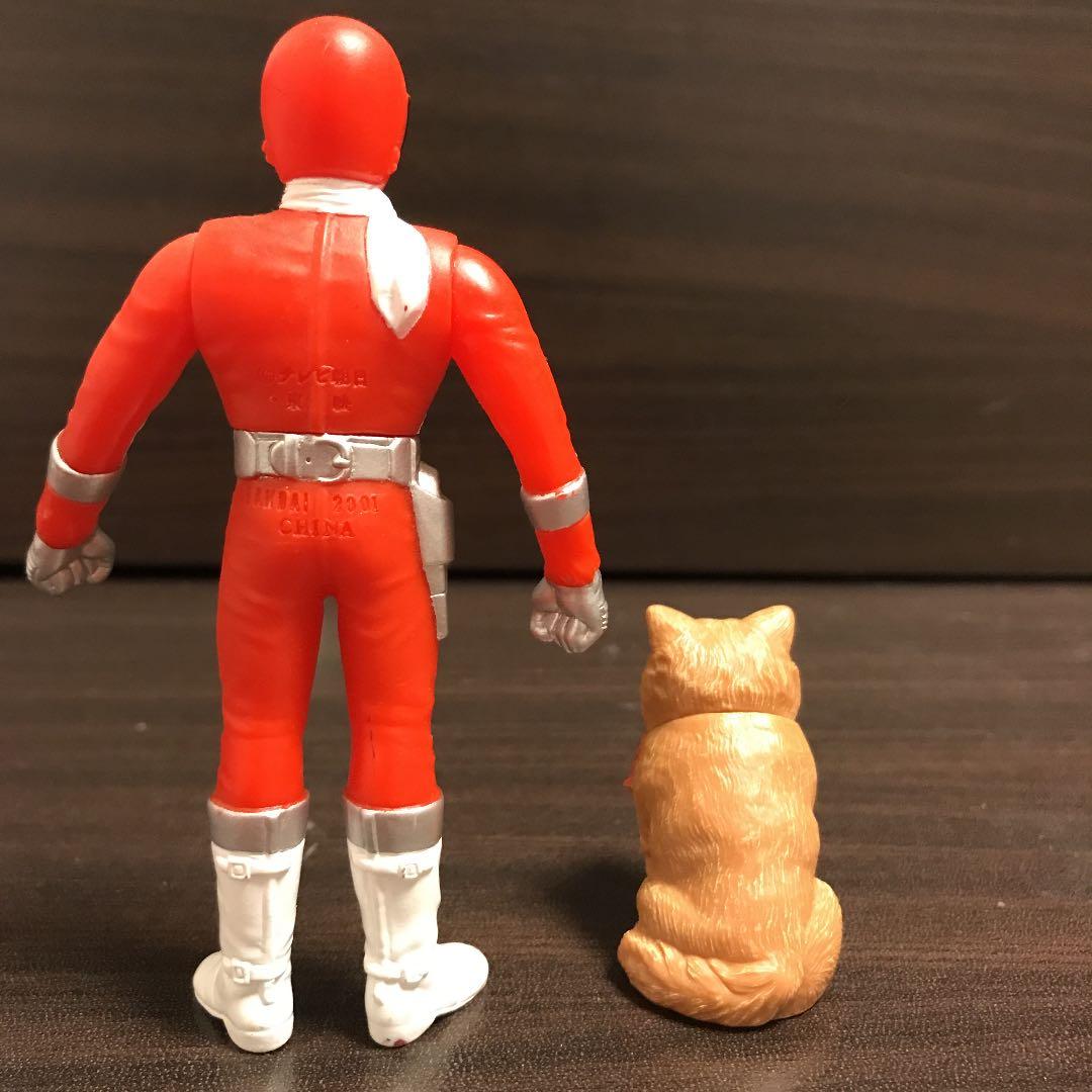 電子戦隊デンジマン デンジレッド デンジ犬アイシー ソフビ - メルカリ