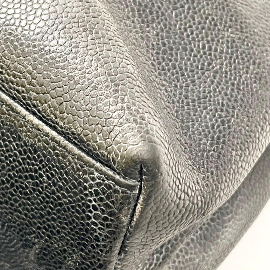 Yuko☆シャネル　キャビアスキン　ターンロック　チェーン　ショルダー