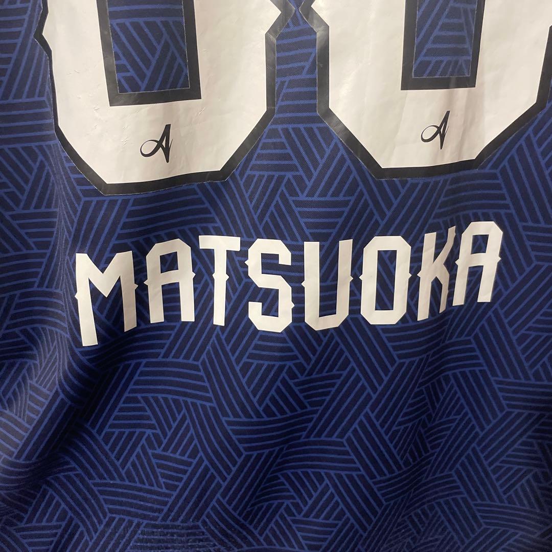 アビスパ福岡2024オーセンティックユニフォーム 88番松岡大起