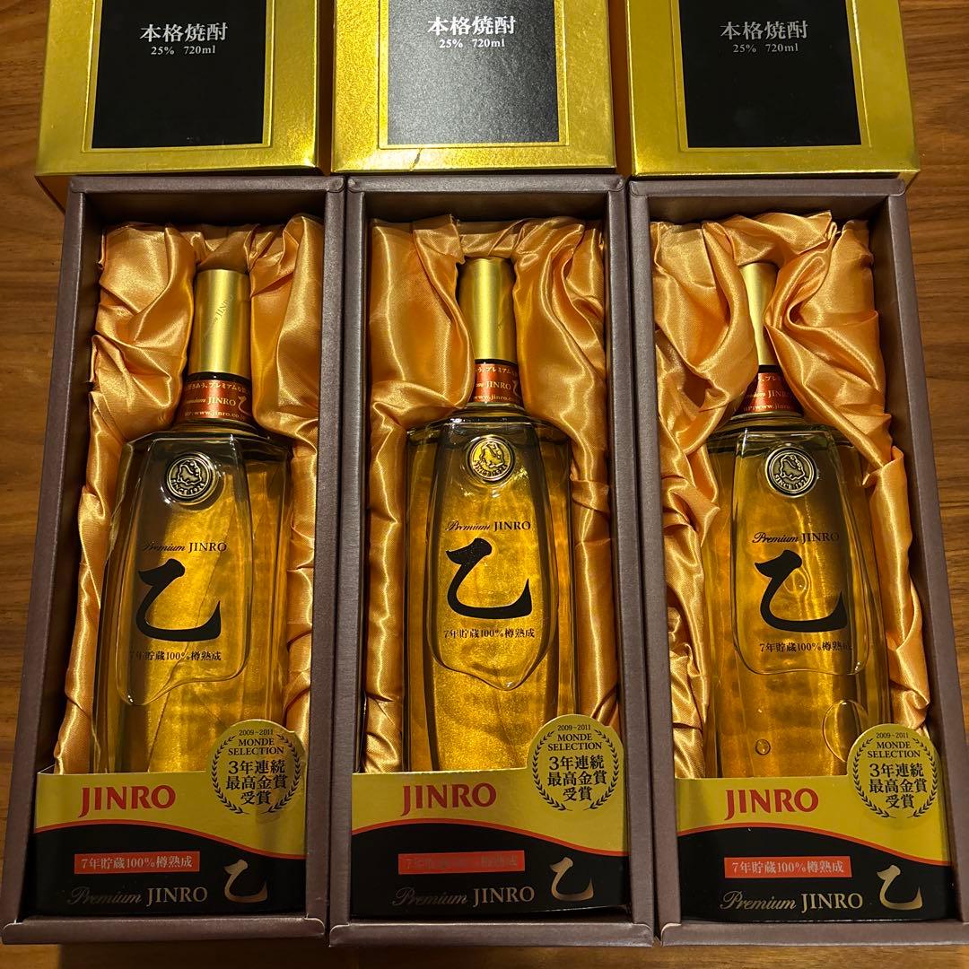 3本セット】JINRO 眞露 ジンロプレミアム 7年貯蔵