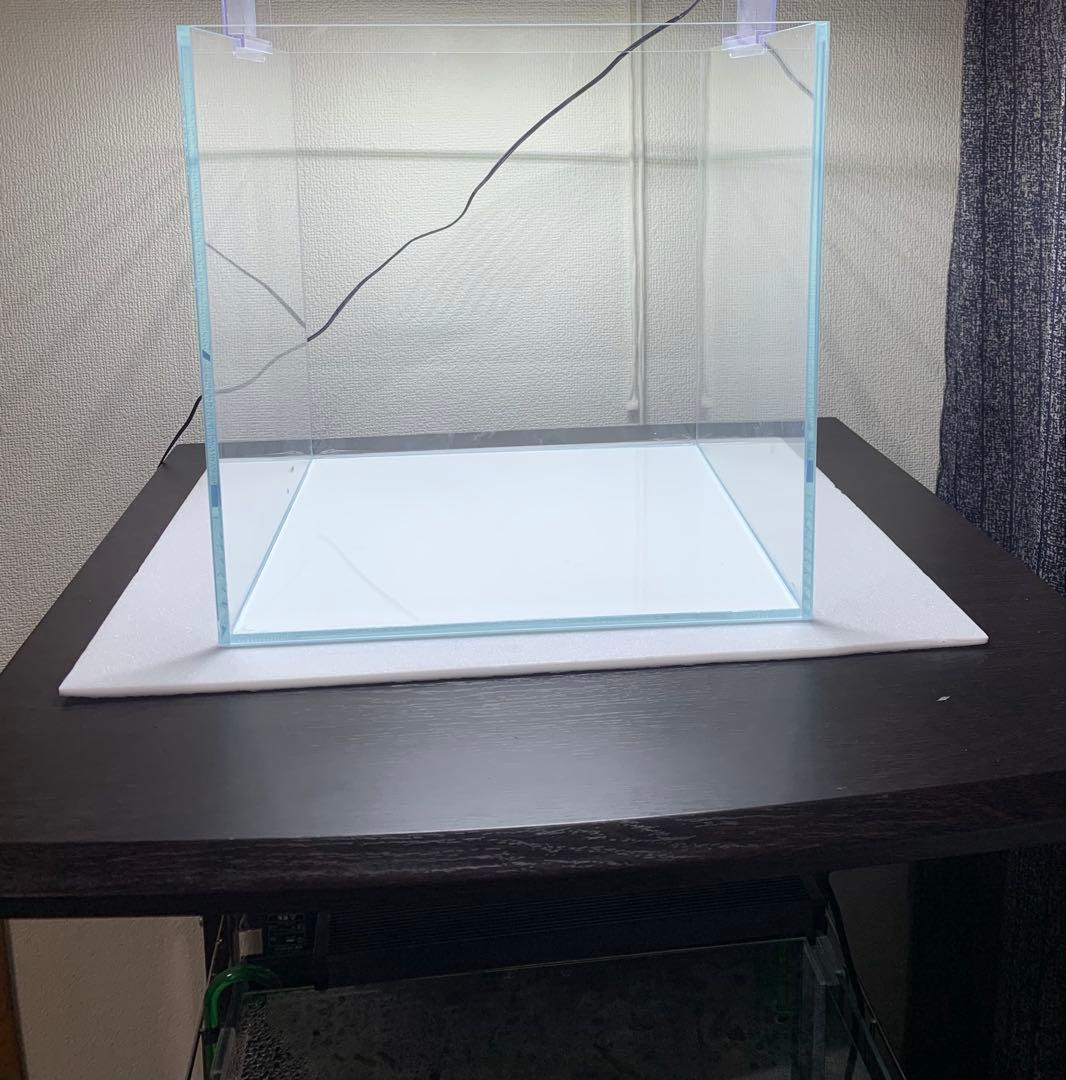 30cm 超透明ガラス水槽セット（流木付き）