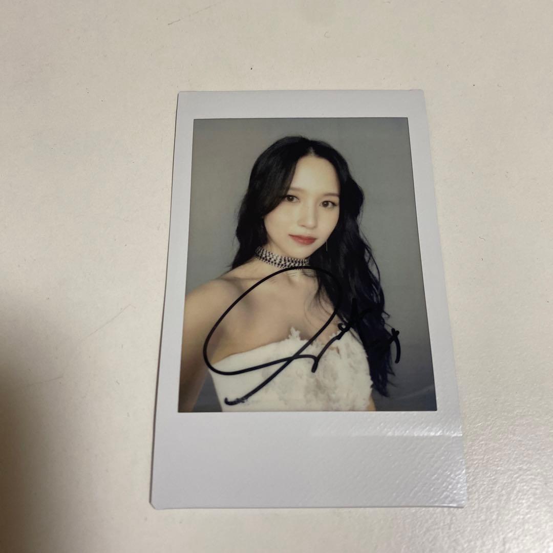 TWICE ミナ『Hare Hare』直筆サイン入りチェキ ラキドロ