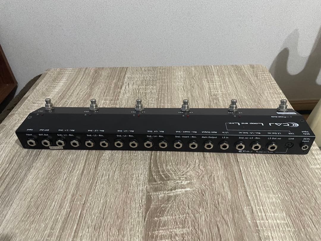 CAJ Loop and Link エフェクター　スイッチャー