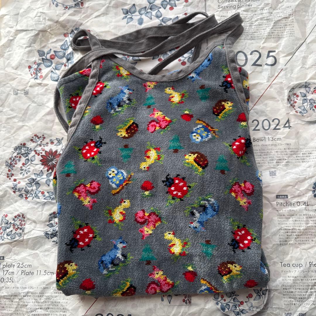 M*U様 フェイラー ハイジフレンズフォレスト エプロン グレー - メルカリ