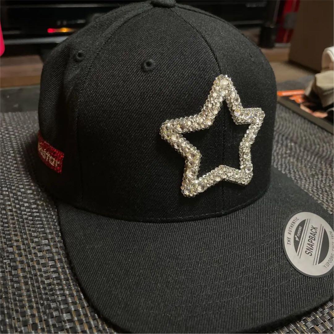 モブスター THE MOBSTAR スワロフスキー キャップ MOBSTAR