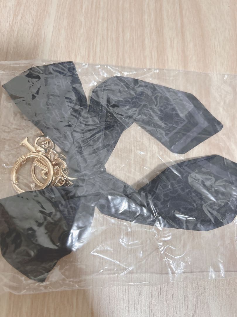 RANDA リボンチャームキルティングバニティバック