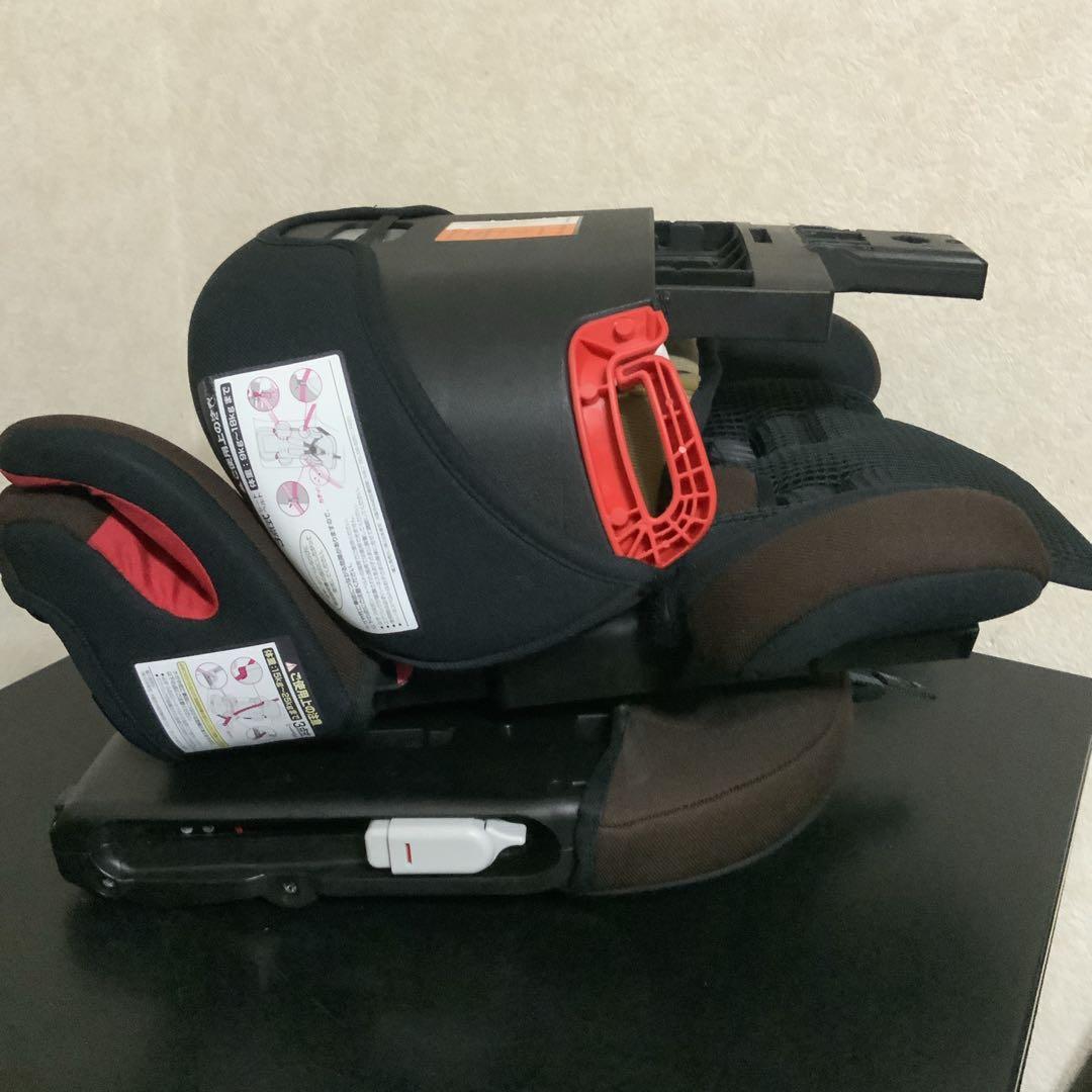 【日本育児】★美品★トラベルベストEC Fix★ISOFIX★ジュニアシート