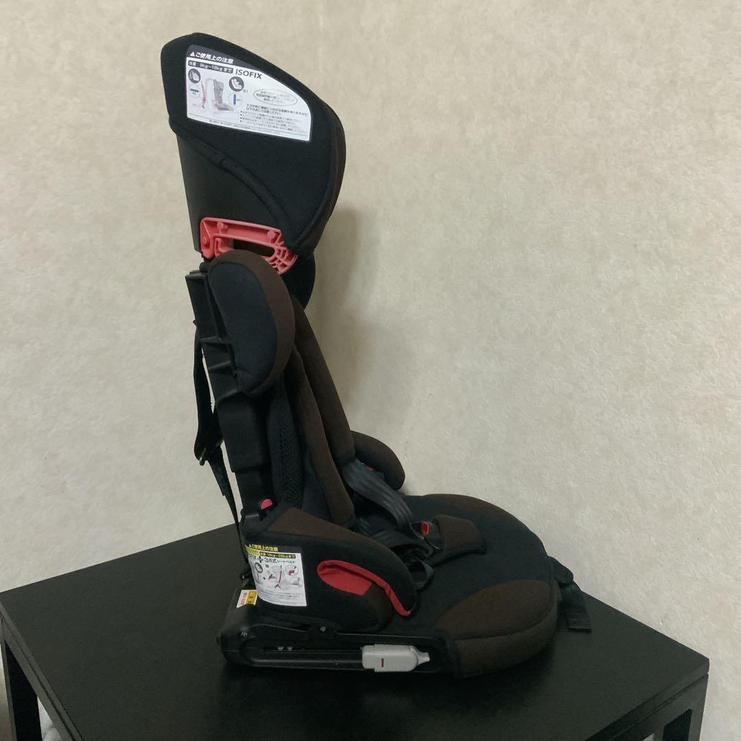 【日本育児】★美品★トラベルベストEC Fix★ISOFIX★ジュニアシート