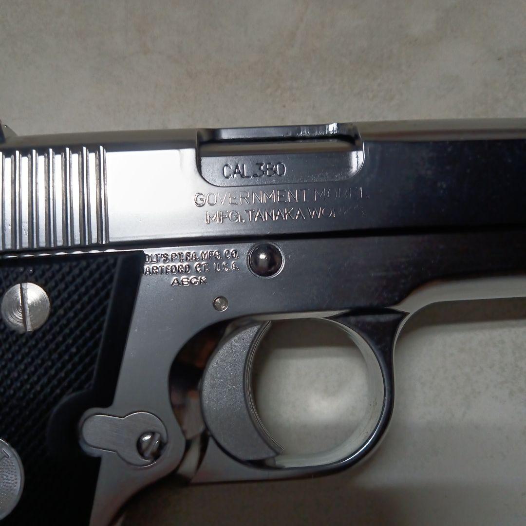 タナカ .380 GOVERNMENT STAINLESS MODEL
