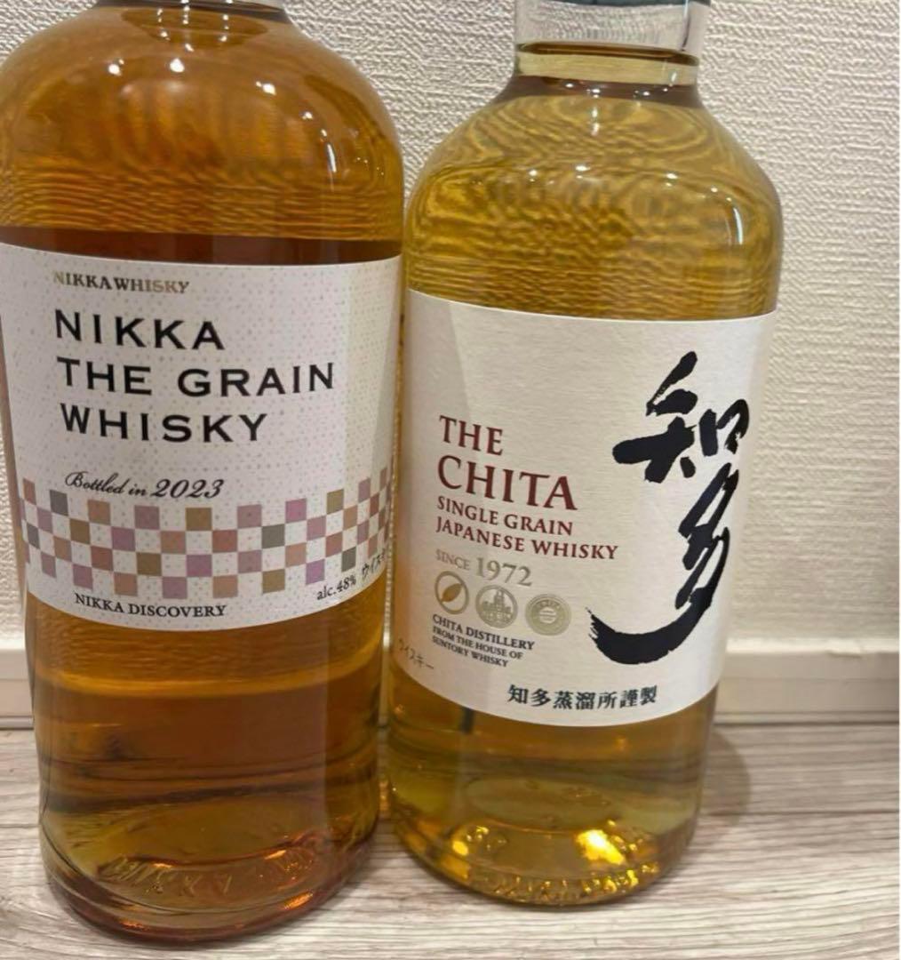 ジャパニーズウイスキー4本セット ニッカザグレーン 余市 知多 宮城峡