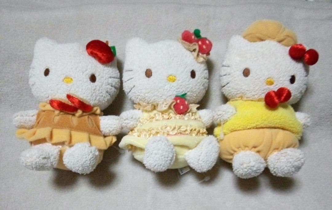 ハローキティ　サンリオ　ケーキショップ　スイーツ　ぬいぐるみ　激レア　平成レトロ
