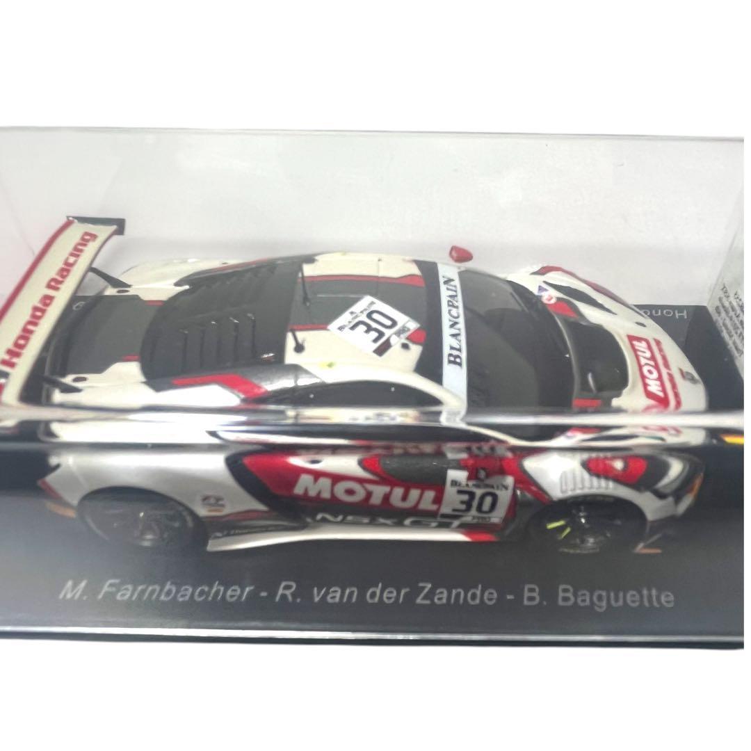 未開封エラー品 Spark 1/43 NSX GT3 '19スパ24h #30