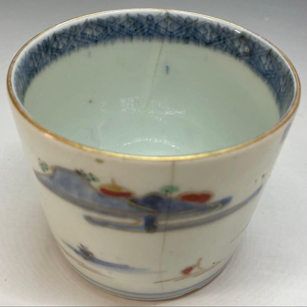 楽天市場】古伊万里 蕎麦猪口の通販 蕎麦猪口 楼閣山水図 古伊万里 切