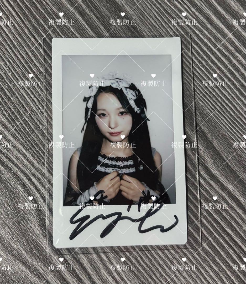 桐原美月、立花琴未 撮り下ろしチェキ12枚セット 桐原美月 チェキ