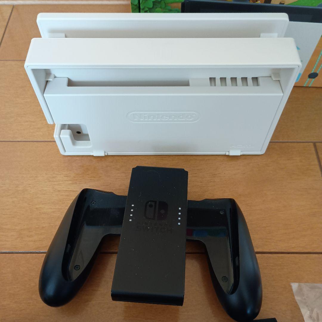 Nintendo Switch あつまれどうぶつの森 本体付属品完備　ジャンク品