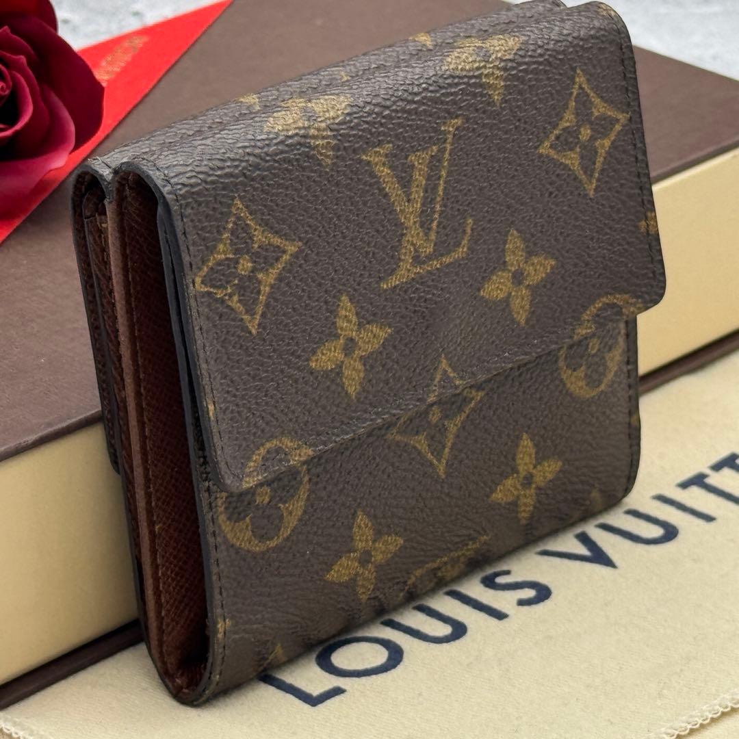 ルイヴィトン モノグラム 三つ折り財布 ポルトモネ ビエ カルト