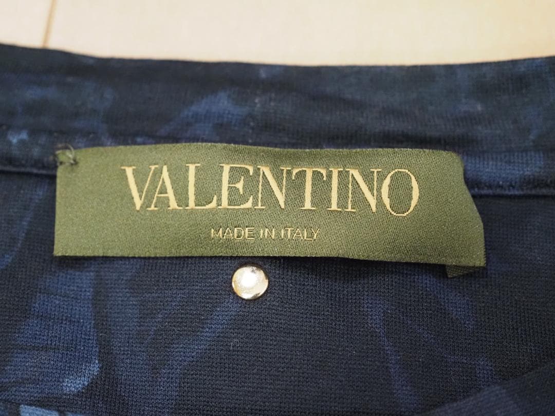 VALENTINO ヴァレンティノ 15AWバタフライ総柄TシャツS